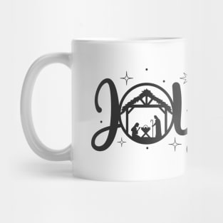 Joy Nativity Scene Mug